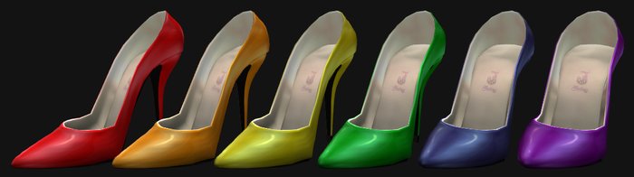 Juicy Classic Pumps - Rainbow Fat Pack