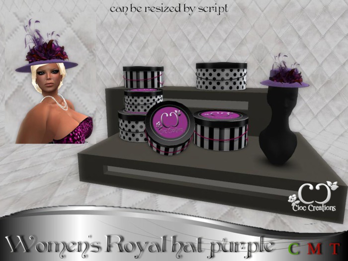 .: CC :. Women's Royal hat purple