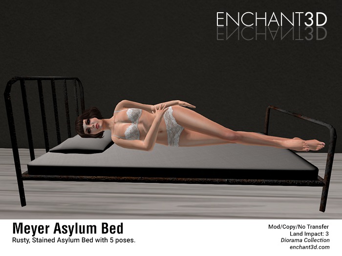 Enchant3D - Meyer Asylum Bed