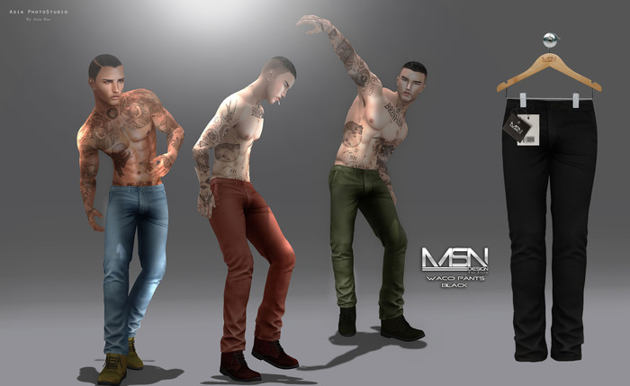 [MSN Design] Waco Pants [BLACK]