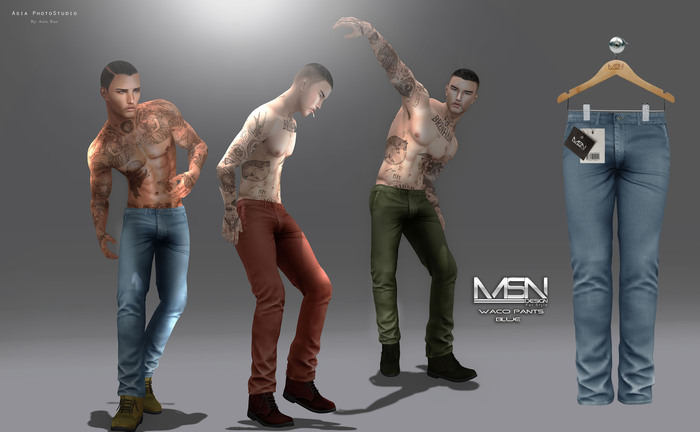 [MSN Design] Waco Pants [BLUE]
