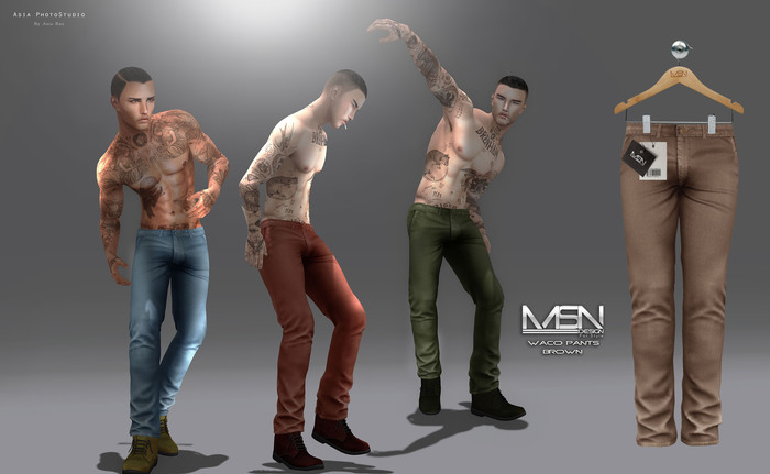 [MSN Design] Waco Pants [BROWN]