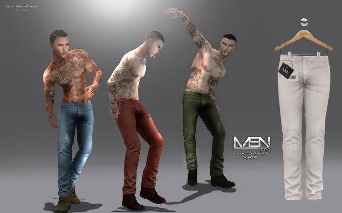 [MSN Design] Waco Pants [WHITE]