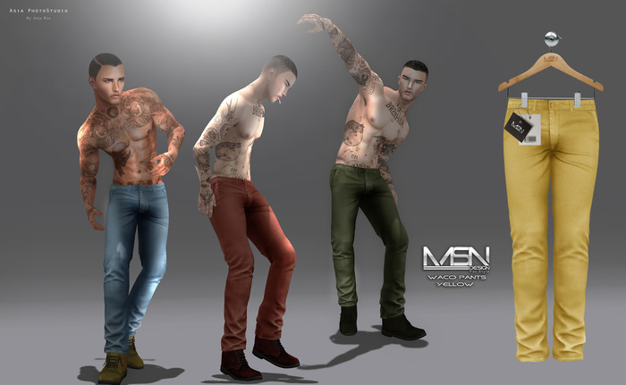 [MSN Design] Waco Pants [YELLOW]