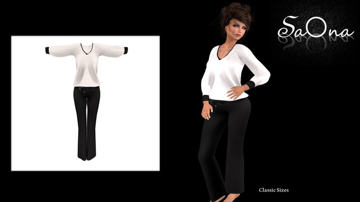 OUTFIT MILAN B&W - SAONA