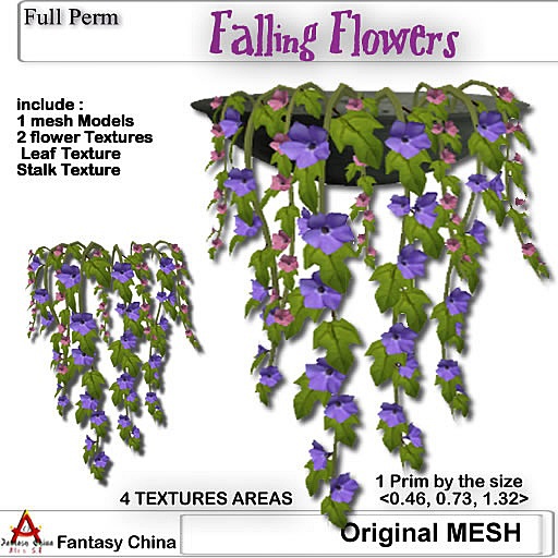 FULL PERM  Falling Flowers 