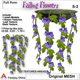 Full Perm Falling Flowers s-2