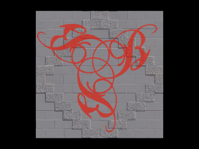 High Resolution Seamless Grey Patterned Brick Wall Panel with Full Perm Texture Included 2002