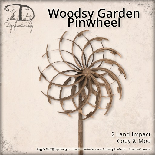 [DDD] Woodsy Garden Pinwheel