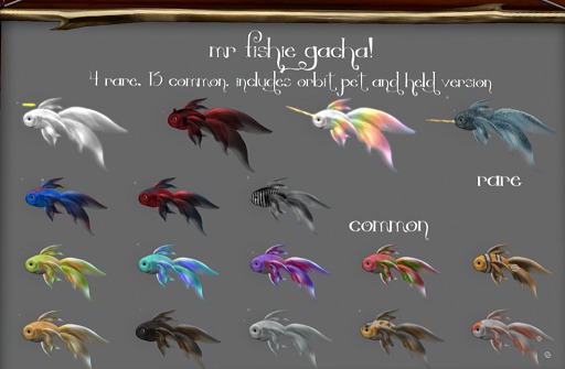 *Figment* Mr. Fishie - Angelfish RARE