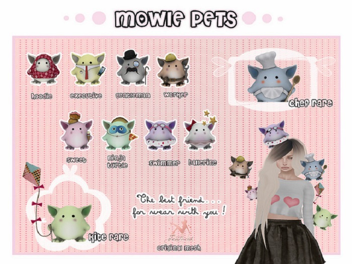 *Tentacio* Mowie pet chef RARE