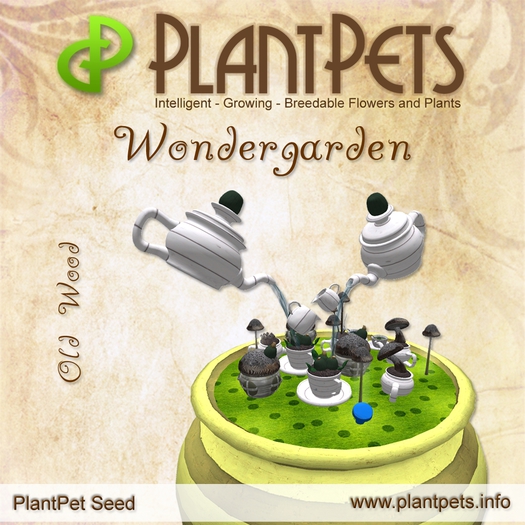 PlantPet Seed [Wondergarden *Old Wood*] rare Release Day 02.11.2013