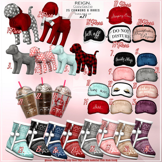 REIGN.- Plushies (SCARF) #2 RARE