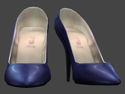 Juicy Classic Pumps - Blueberry (navy blue)