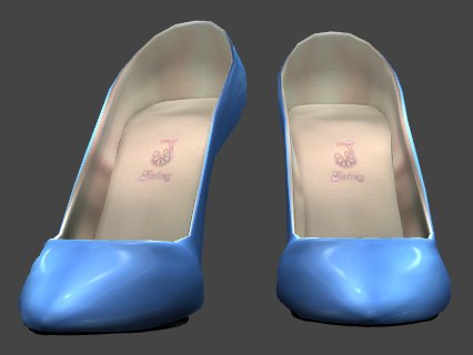 Juicy Classic Pumps - Cotton Candy (baby blue)
