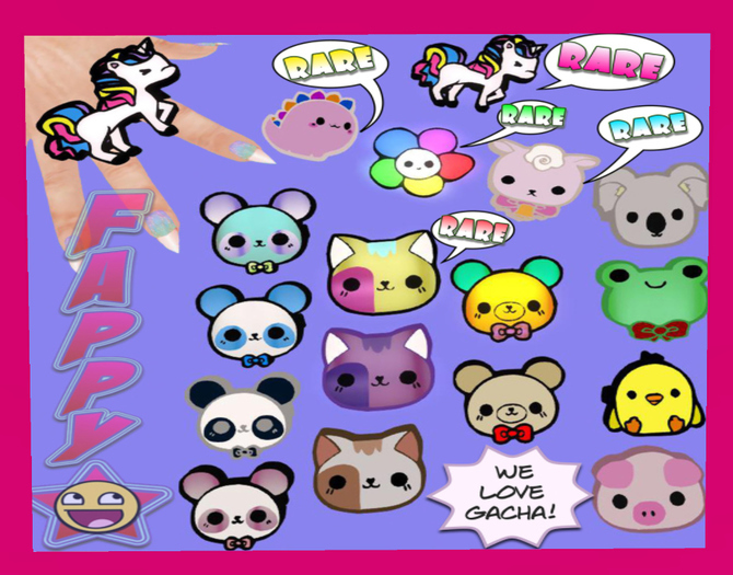 !Fappy. We love Gacha Ring. Sheep RARE
