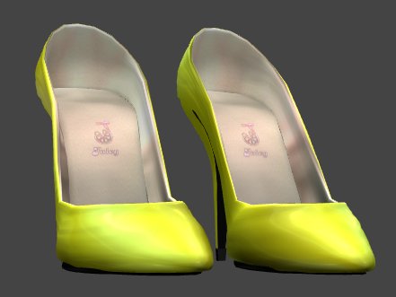 Juicy Classic Pumps - Lemon (bright yellow)