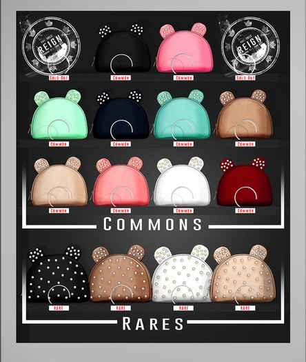 REIGN.- RENEGADE CLUTCH - CAMEL (RARE)