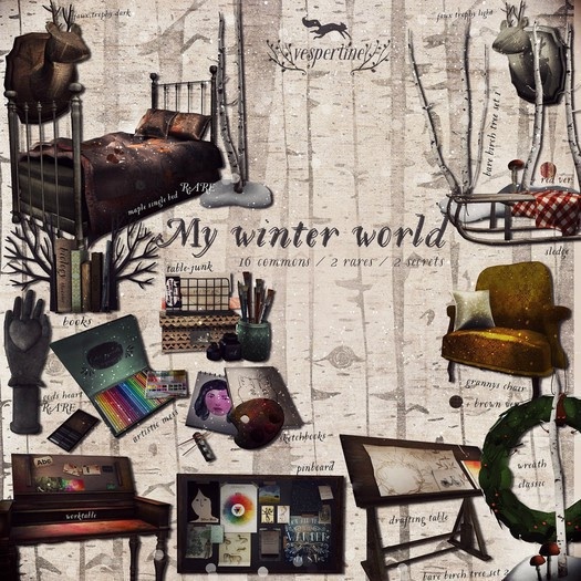 {vespertine} maple single bed. RARE