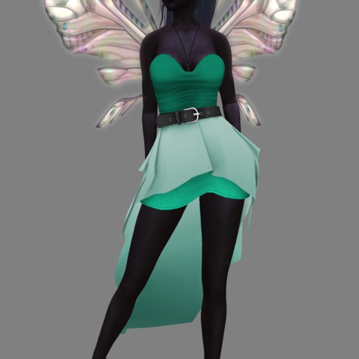 *{Faenlore}*Sloan Dress~Mermaid (Fitmesh)