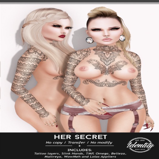 .Identity. Body Shop - Born Rebel