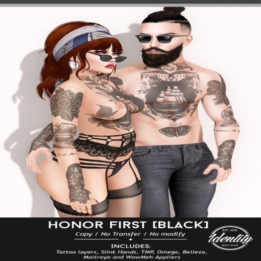 .Identity. Body Shop - Born Rebel