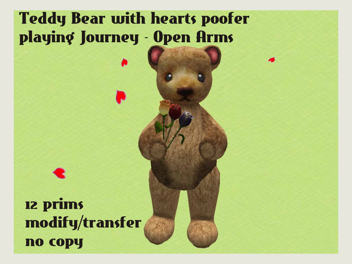 Teddy Bear playing  +++ Open Arms +++