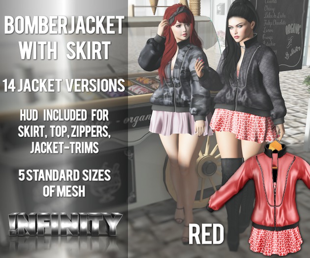 !NFINITY Bombergirl - Red BOX