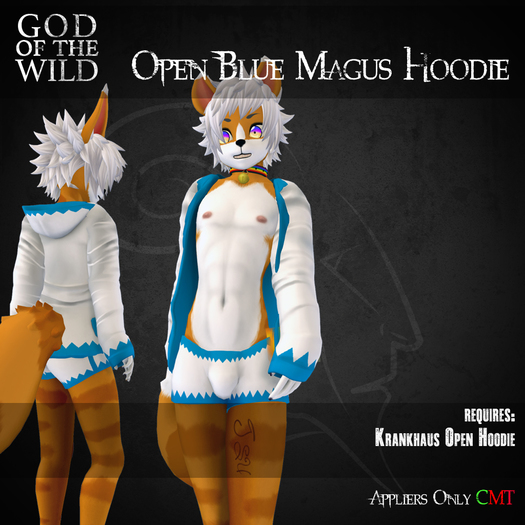 :GW: Open Blue Magus Hoodie