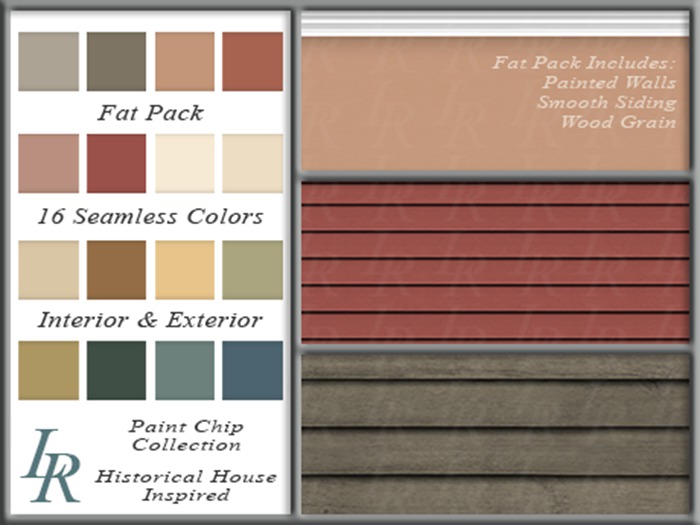 Paint Chip Collection- Beach House Inspiration