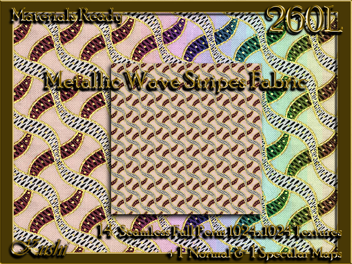 *Kushi* Wicker Weave Seamless Texture Pack
