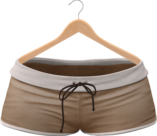 Blueberry - Conie Mesh Sport Shorts - Maitreya Lara, Belleza (All), Slink Physique Hourglass - Beige