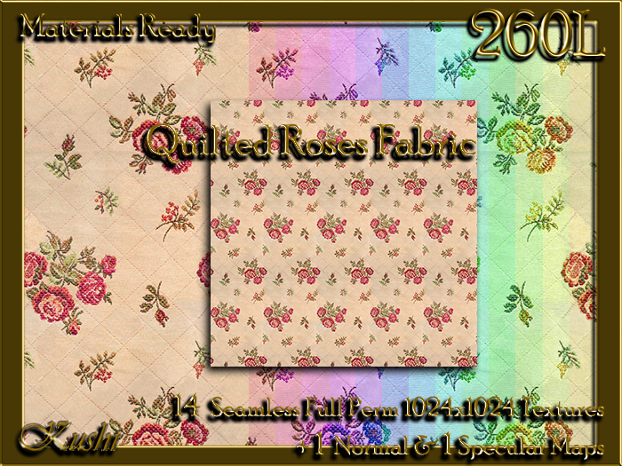 *Kushi* Wicker Weave Seamless Texture Pack