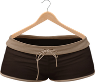 Blueberry - Conie Mesh Sport Shorts - Maitreya Lara, Belleza (All), Slink Physique Hourglass - Brown