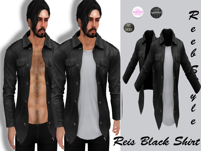 11-Reeb STyle Reis Black shirt