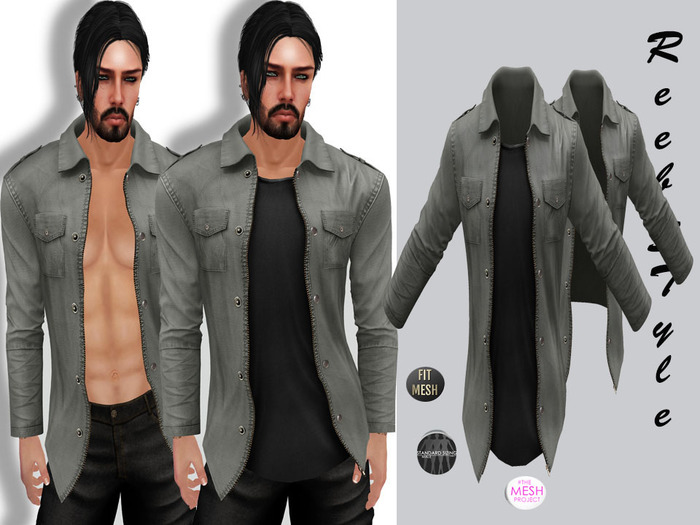 15-Reeb STyle Reis Olive Shirt
