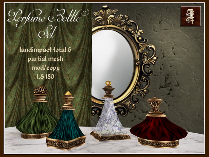*IOLAIR* Perfume Bottle Set  Box