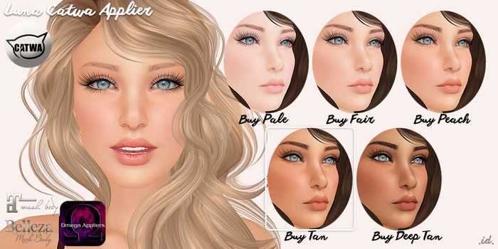.ID. Luna Catwa Appliers / Tan