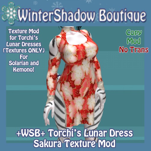 +WSB+ Torchi Lunar Dress Sakura Texture Mod (boxed)