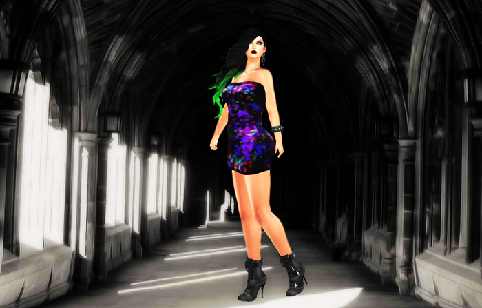 BlackPanter Mini Dress Color