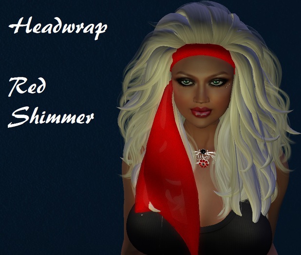 Dakz - Headwrap Red Shimmer