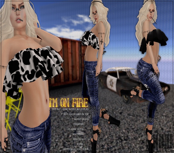 :ESSENCE:I'M ON FIRE OUTFIT