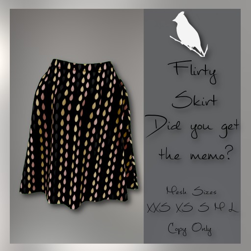 Flirty Skirt "Bright Blue"