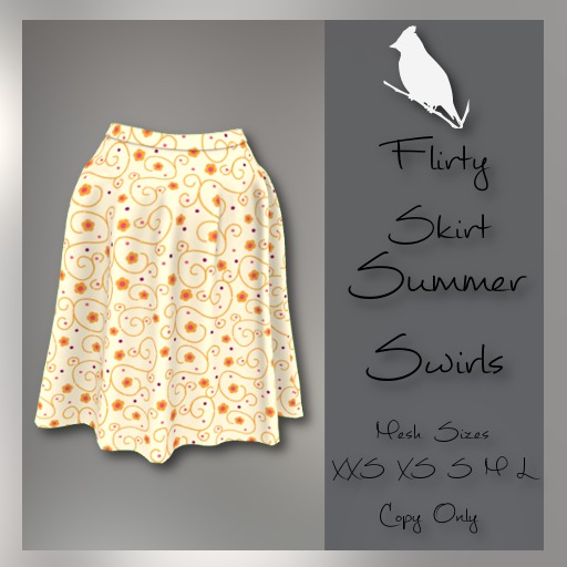 Flirty Skirt "Bright Blue"