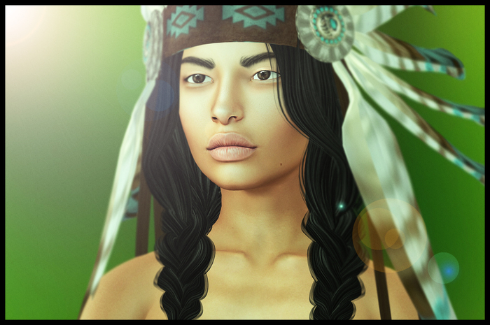 <BR> 2.0 Pocahontas Skin