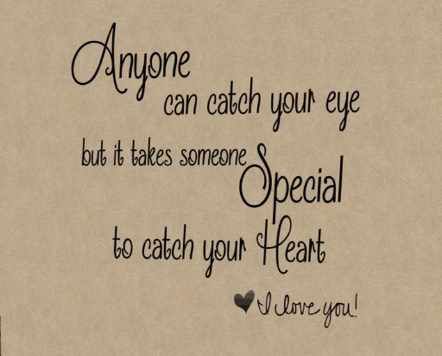 Anyone Can Catch Your Eye Wall Sticker