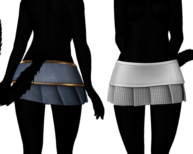 Second Life Marketplace Torchi s Solarian Fem Pleated Mini Skirt