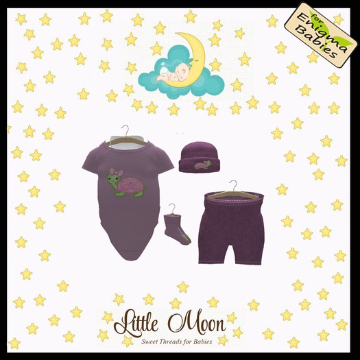 Little Moon~Light Pink Turtle Shorts Outfit