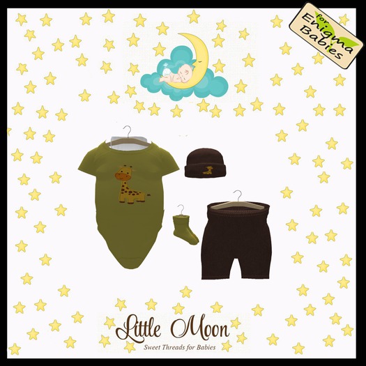 Little Moon~Yellow Giraffe Outfit