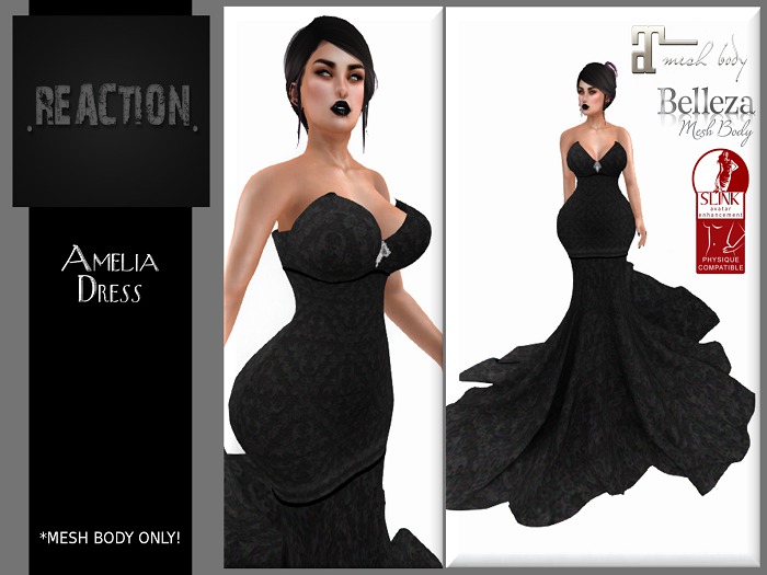 .REACTION. Amelia Dress (ADD ME)